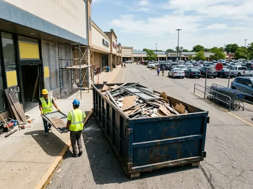 retail-store-renovation-debris-003 — frequently asked questions, Roll-off Dumpster Rentals in Hollins, VA